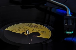 disco, vinile, nero, giallo, giradischi, musica, puntina, cerchio, braccio, vintage, titolo, etichetta