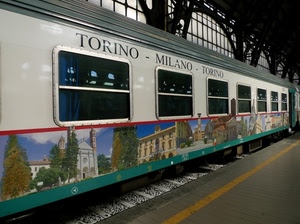 stazione, treno, vagone, finestrini, binario, binari, carrozza, ferrovia