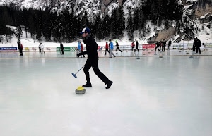 ghiaccio, persone, alberi, sport, inverno, curling, neve, pista, montagna, invernale, bianco, atleta, scopa