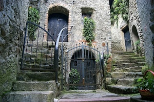 scale, cancelli, piante, verde, porte, case, finestra, scalini, pietre, grata, pietra, palazzo, portone, gradini, scalinate, lucchetti, portoni, muri, finestre, vaso, borgo, vasi, scalinata
