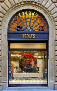 vetrina, scarpe, arco, negozio, colori, cerchio, insegna, rosso