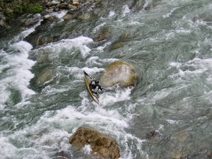 fiume, canoa, rocce, acqua, sport, barca, torrente, rapide, corrente, scogli