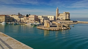 mare, porto, chiesa, panorama, acqua, barche, campanile, cielo