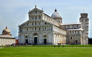 prato, pisa, torre, chiesa, piazza, duomo, pendente, cupola, campanile, cupole