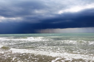 mare, onde, nuvole, schiuma, temporale, tempesta, acqua, cielo, verde, mosso, blu, maltempo, pioggia, nero, orizzonte, bianco, nuvoloso