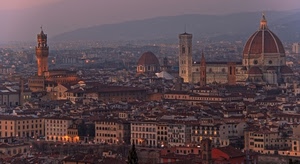 panorama, cupola, firenze, città, campanile, campanili, palazzi, luci, tetti, torri, case, tramonto, torre, finestre, paesaggio, cupole, chiesa