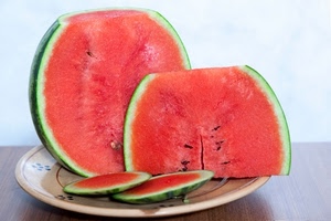 anguria, piatto, rosso, frutta, verde, cibo, cocomero, rossa, fette, semi